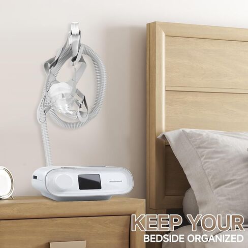 CPAP Hose Holder for Bed(2 PCS), CPAP Mask Hook Compatible with CPAP Machine for Sleep Apnea, CPAP Supplies for Better Sleep in Saudi Arabia