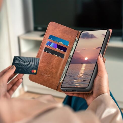 2-in-1 Detachable for Samsung Galaxy S20 FE Wallet case with Credit Card Holder【RFID Blocking】,Flip Folio Book PU Leather Protective Cover Women Men for Samsung S20 FE Phone case Light Brown in Saudi Arabia