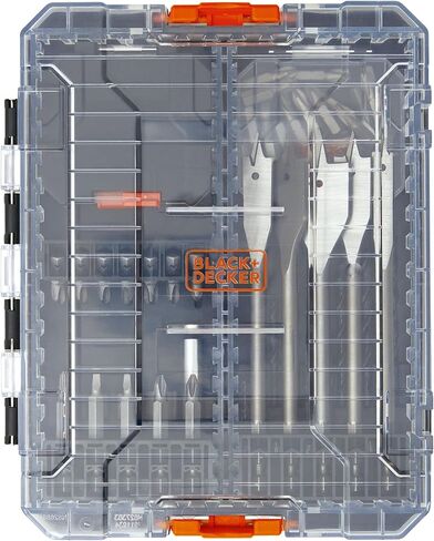 BLACK+DECKER BLACK + DECKER Drill Bit Set, 14-Piece (BDABO14SET) in Saudi Arabia