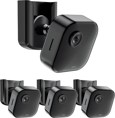 No Drill Blink Mini Mount, Compatible with Blink Mini / Blink Mini 2 / Blink Outdoor 4, Strong Adhesive Blink Camera Mount, No Screws Mount for Blink Indoor Outdoor Camera (Camera Not Included)-3Pack in Kuwait