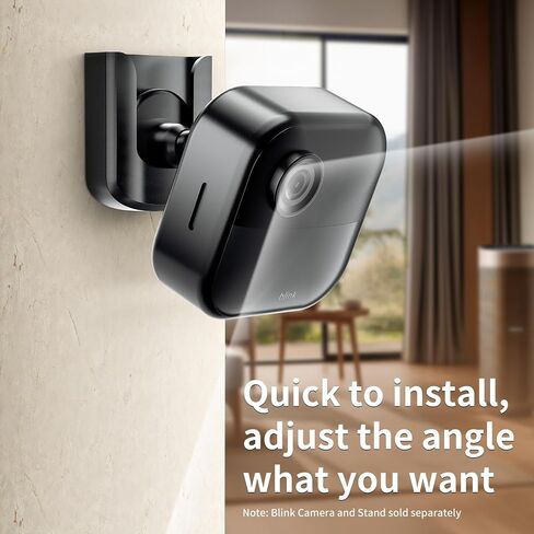 No Drill Blink Mini Mount, Compatible with Blink Mini / Blink Mini 2 / Blink Outdoor 4, Strong Adhesive Blink Camera Mount, No Screws Mount for Blink Indoor Outdoor Camera (Camera Not Included)-3Pack in Kuwait