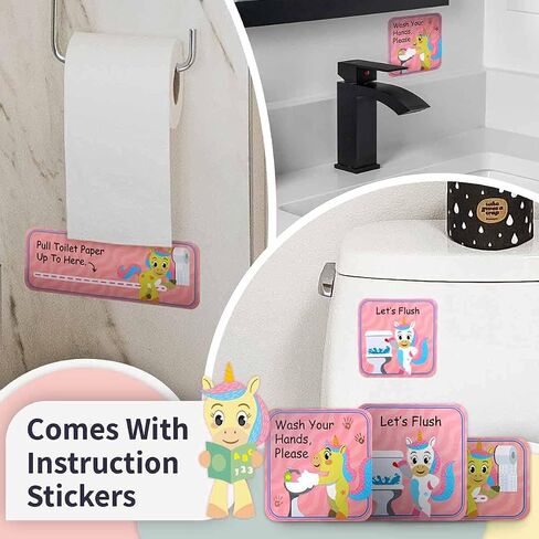 Mermaid Potty Training Chart & 35 Reusable Stickers - Potty Chart, Potty Training Sticker Chart, Potty Training Chart for Toddlers Girls, Potty Training Stickers, Potty Chart for Girls with Stickers in Saudi Arabia