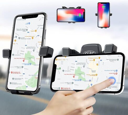 Car Phone Holder,Fit for BMW X5 2019-2023,Adjustable Gravity for Air Vent Alloy Phone Holder Compatible with 4-7 Inches Smartphones,Black in Saudi Arabia