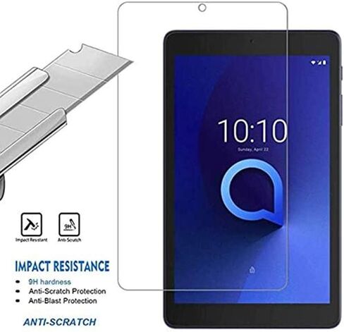 [عبوتان] واقي شاشة لجهاز Alcatel Joy Tab/Joy Tab 2/Joy Tab Kids وAlcatel 3T 8 بوصة، شاشة عالية الدقة خالية من الفقاعات سهلة التركيب من الزجاج المقسى لجهاز Alcatel Joy Tab 2 in Saudi Arabia