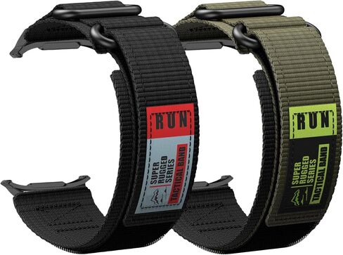 Compatible with Samsung Galaxy Watch 7 Ultra 47mm Band (2024), Adjustable Sport Nylon Strap Wristbands for Samsung Galaxy Watch Ultra Bands Men Women in Saudi Arabia