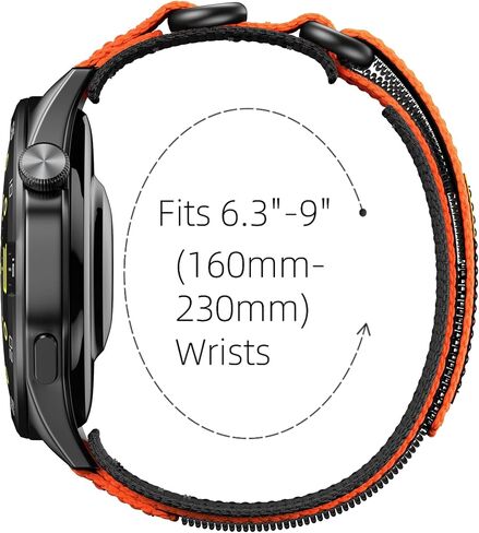 Compatible with Samsung Galaxy Watch 7 Ultra 47mm Band (2024), Adjustable Sport Nylon Strap Wristbands for Samsung Galaxy Watch Ultra Bands Men Women in Saudi Arabia