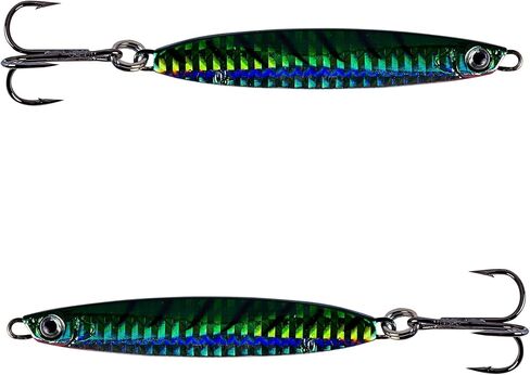 Palomar Fishing Surface Cast Jigs Crankbait 40 Grams/1.4oz - Next-Gen Casting Fast Jerkbait Ocean Lure | Owner Ring | MUSTAD Carbon Steel Treble Hook | Graphene Paint | Multiple Color Options in Saudi Arabia