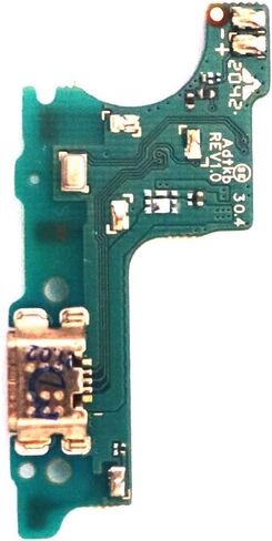 شاحن USB بمنفذ الشحن، موصل الشريط، كابل مرن، لوحة الميكروفون، استبدال MicroUSB متوافق مع Samsung Galaxy A01 A015 in Kuwait