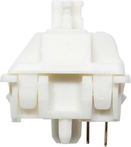 KPREPUBLIC Gateron Smoothie Switch Linear Milkshake Switch MX Stem للوحة المفاتيح الميكانيكية للألعاب مشحمة مسبقًا 40 جرام مرحلتين زنبركية كاملة POM (G Smoothie Switch x110) in Saudi Arabia