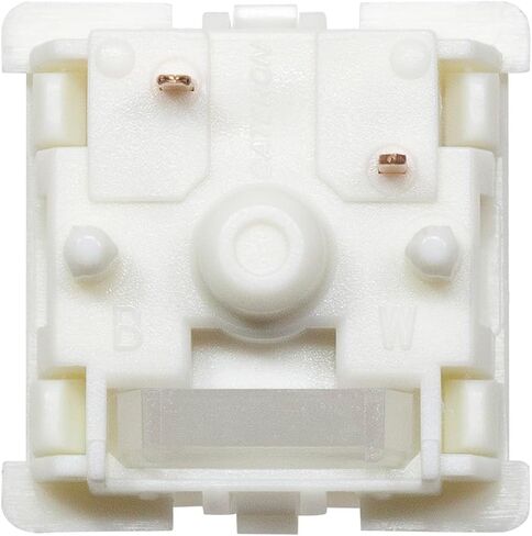 KPREPUBLIC Gateron Smoothie Switch Linear Milkshake Switch MX Stem للوحة المفاتيح الميكانيكية للألعاب مشحمة مسبقًا 40 جرام مرحلتين زنبركية كاملة POM (G Smoothie Switch x110) in Saudi Arabia