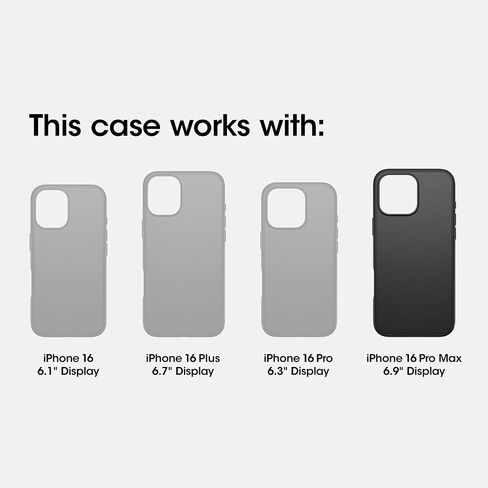 OtterBox iPhone 16 Pro Max React Series Case - Stardust (ships in polybag, ideal for business customers) in Saudi Arabia