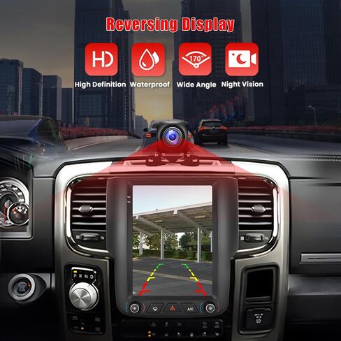 2 + 64 جيجابايت لسيارة Dodge Ram 2013-2018 Android 13 Car Stereo Wireless Carplay Android Auto، شاشة لمس 9 بوصات راديو GPS WiFi Bluetooth SWC Mic AHD كاميرا احتياطية in Saudi Arabia