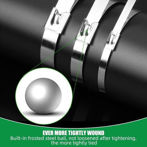Stainless Steel Cable tie… (300MM) in Saudi Arabia