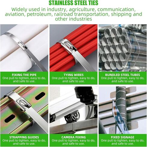 Stainless Steel Cable tie… (300MM) in Saudi Arabia