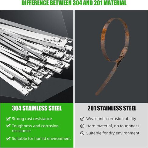 Stainless Steel Cable tie… (300MM) in Saudi Arabia