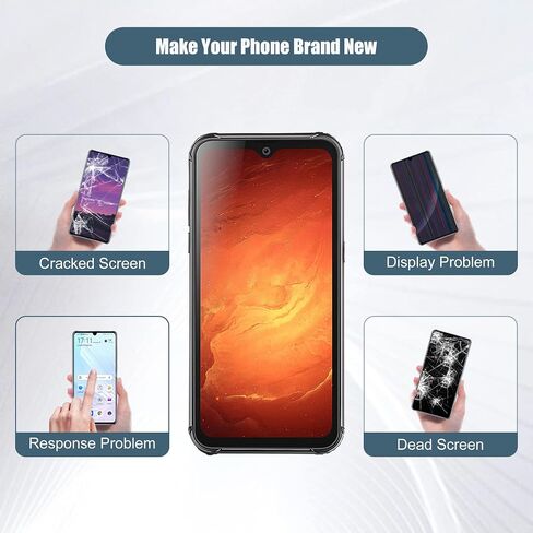 شاشة LCD رقمية متوافقة مع Blackview BV9800 Pro 6.3 بوصة شاشة LCD تعمل باللمس مع أدوات in Saudi Arabia