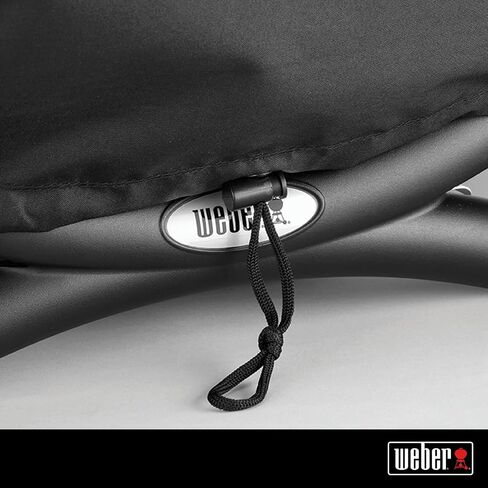 Weber Q 2000 and 3000 Series with Cart Grill Cover, Heavy Duty and Waterproof, Fits Grill Widths Up To 50 Inches in Saudi Arabia