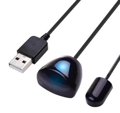 Cable Matters Infrared Remote Extender Cable, IR Repeater Kit, 6ft | USB IR Remote Blaster Cord, up to 15ft Signal Range, Not Compatible with RF Signals in Kuwait