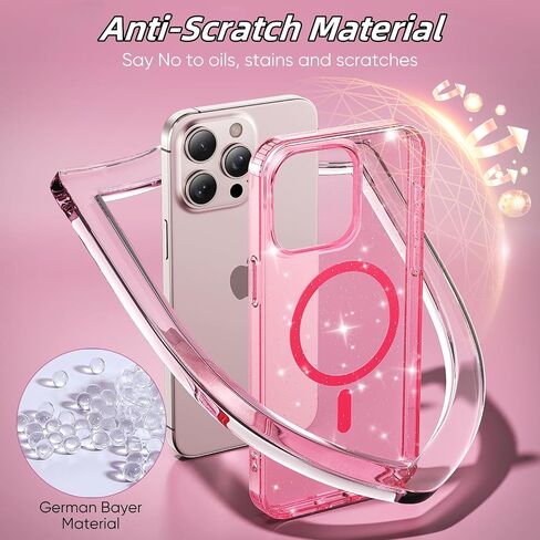 ABenkle Compatible with iPhone 12 and 12 Pro Case, Slim Fit Hybrid Glitter Bling Sparkly Case for Women Shockproof Protective Flexible Bumper Cover for iPhone 12/12 Pro 6.1-Inch 2020, Black Glitter in Kuwait
