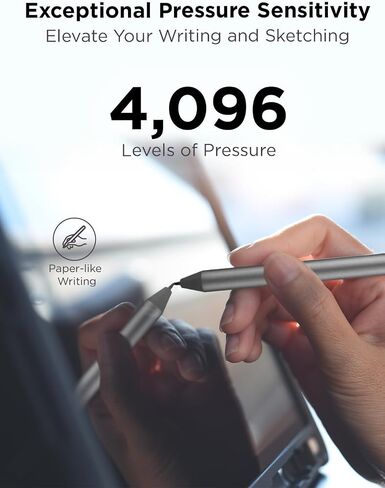 Lenovo USI Stylus Pen, Chrome OS Support, 4,096 Levels of Pressure Sensitivity, 150 Days Battery Life, AAAA Battery, Works with Chromebook, GX81B10212 in Saudi Arabia