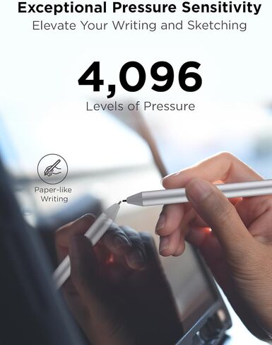 Lenovo USI Stylus Pen, Chrome OS Support, 4,096 Levels of Pressure Sensitivity, 150 Days Battery Life, AAAA Battery, Works with Chromebook, GX81B10212 in Kuwait