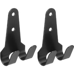 PATIKIL Air Brush Holder, 2PCS Wall Mounted Air Brush Stand Spray Gun Hook Iron Bracket Universal for Air Compressor