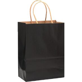 qiqee Large Kraft Paper Bags with Handles Bulk 13"x10"x5" 32-Packs Gift Bags 16 Different Senior Color Bags Multiple Uses（Large Size）