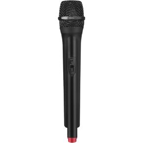 Fake Microphone for Kids,Prop Microphone, Microphone Portable Handheld for Simulation Practice Singing Stage Costume Prop Birthday Party (Black)