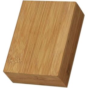 Totority Wooden Poker Box - Poker Cards Holder Game Organizer Plaything Container Empty Gaming Holder Storage Organizer Playing Organizer Cards Deck Case Wooden Playing Cards