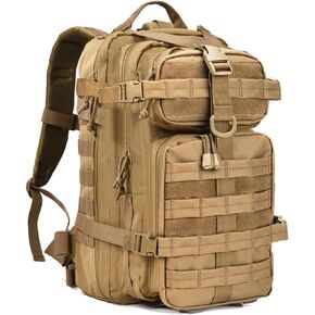 Miramrax Small Tactical Backpack Military Daypack - 30L Backpack for Men Molle Assault Pack Bug Out Bag for Hiking Camping (Grey) in Kuwait