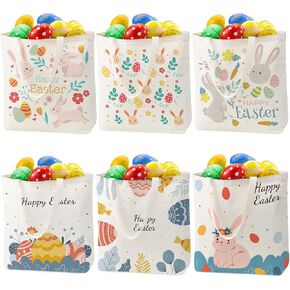 3 قطع من أكياس هدايا عيد الفصح من TYL&TYS، وسلال عيد الفصح للأطفال، وحقائب هدايا لتغليف الهدايا، والألعاب، ومستلزمات الحفلات، وحقيبة حمل قماشية لسلال عيد الفصح، وصيد البيض، وأعياد ميلاد الربيع in Kuwait