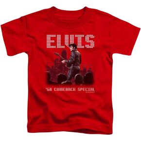 Elvis Presley - Toddler Return of The King T-Shirt in Red