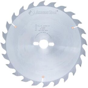 Amana Tool - 612240-30 Carbide Tipped Ripping Standard 12" Dia x 24T', 18 Deg, 30mm