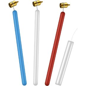 Set of 3 Pysanky Kistka Tool 0.5mm 0.4mm 0.3mm for Ukrainian Easter Egg Decorating Kit Supplies Detailing Fine Brass Tip Painting Pen Art Fluid Writing Wax Pen Touch up Paint Applicator