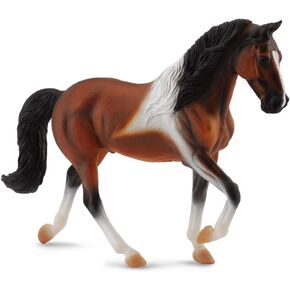 CollectA Tennessee Walking Horse Stallion, Bay Pinto