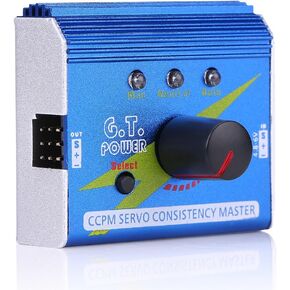Brushless Motor Servo Tester ESC Tester, Multi Servo Tester Electronic Speed Controller Consistency Motor Checker Master for RC Plane Car Boat