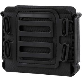 HWZ Tactical Magazine Pouches Soft Shell Mag Carrier Holster with Molle and Belt Clip for ASW338 L96A1 Ares Mags Magazine