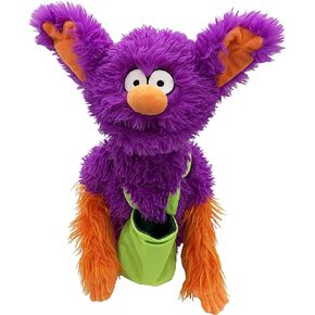 Roylco Interactive Edgar an Emotion Puppet Kit, Super-Soft and Snuggly Social Emotional Learning Therapy Puppet with 12 Emotion Face Circles