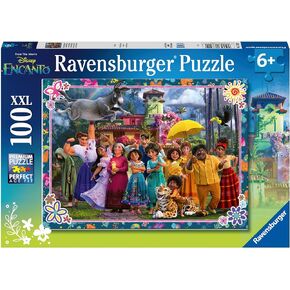 Ravensburger Disney Encanto Puzzle - Engaging 100-Piece Jigsaw | Durable and Kid-Friendly | Ideal for Ages 6 and Up | Stimulates Brain Development | FSC Certified for Sustainable Fun