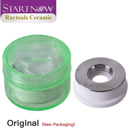 حامل فوهة رأس الليزر الأصلي من السيراميك الليزري D32mm من Startnow Raytools لتمكين قطع غيار ماكينات قطع الألياف (D28 120515099A، 10 قطع) in Kuwait