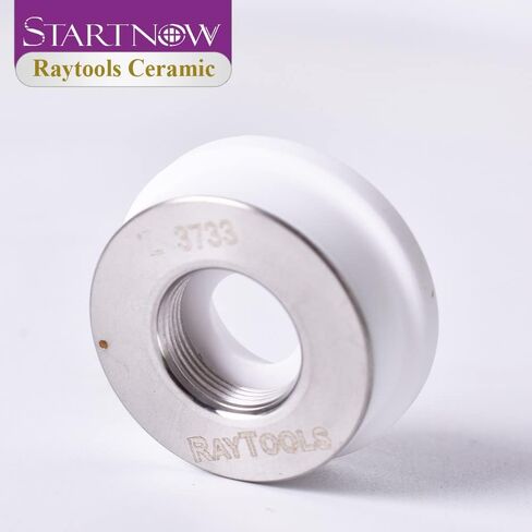 حامل فوهة رأس الليزر الأصلي من السيراميك الليزري D32mm من Startnow Raytools لتمكين قطع غيار ماكينات قطع الألياف (D28 120515099A، 10 قطع) in Kuwait