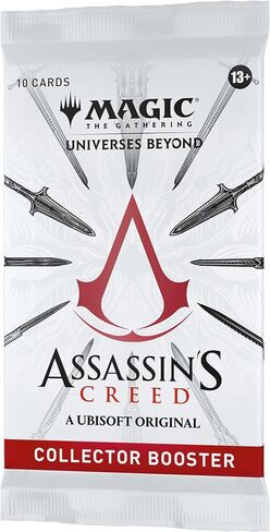 السحر: التجمع - Assassin’s Creed Collector Booster | 10 بطاقات في كل عبوة | لعبة بطاقات التداول القابلة للتجميع للأعمار من 13 عامًا فما فوق in Saudi Arabia