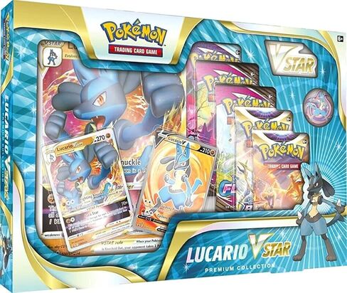 Pokemon TCG: Lucario VSTAR Premium Collection in Saudi Arabia
