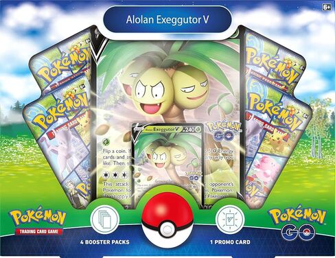 بوكيمون TCG: مجموعة بوكيمون GO Alolan Exeggutor V in Saudi Arabia