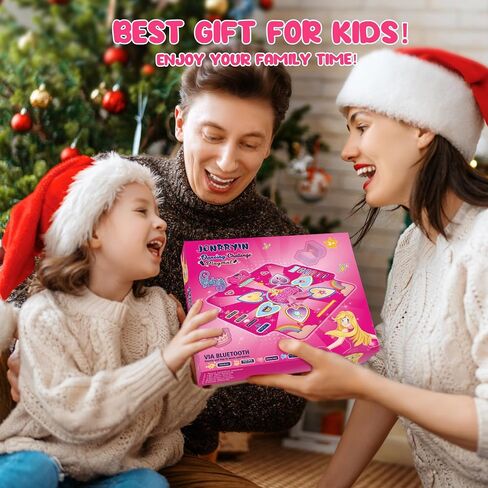 Dance Mat, Dance Mixer Rhythm Step Play Mat for 3-12 Year Old Girls, Electronic Dance Game Toy with Light-up 6-Button and Wireless Bluetooth, Music Dance Pad for Kids Birthday Gifts Toy in Saudi Arabia