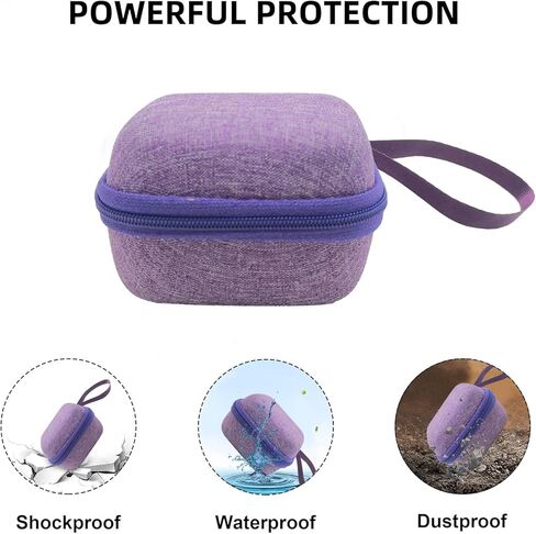 حقيبة حمل للحيوانات الأليفة الرقمية التفاعلية من بيتزي، حامل تخزين واقٍ للحيوانات الأليفة الرقمية التفاعلية من بيتزي (الجراب فقط) (أرجواني) in Kuwait