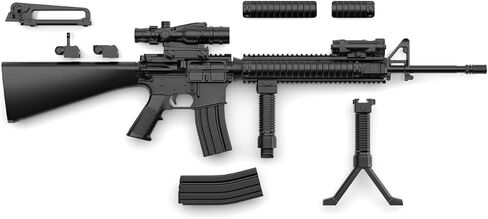 LittleArmory [LA056]M16A4 نوع 1/12 نموذج بلاستيكي in Saudi Arabia