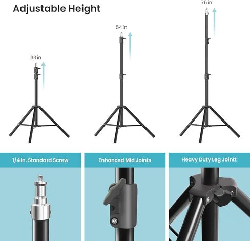 LimoStudio *ترقية* [2-Pack] 85W LED Bulb 20 "x30" Softbox Lighting Kit لعاكس ضوء استوديو الصور، ناشر شبكة بيضاء، التحكم في درجة حرارة اللون والسطوع مع جهاز التحكم عن بعد، AGG3367 in Kuwait