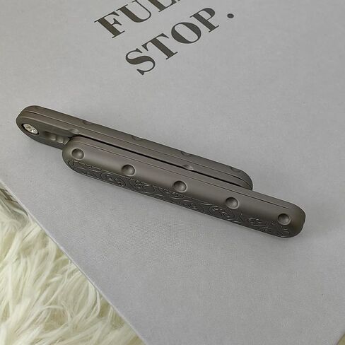 EDC Fidget Slider Fidget Toy Adult Stress Relief Metal Push Pull Rotation ADHD Recreational Fidget Toy Tactile Coin Fritter in Kuwait