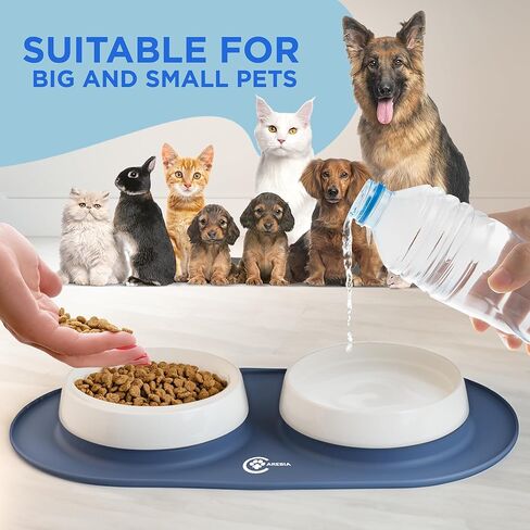 Premium Ceramic Dog Bowls: Spill-Proof, Durable, & Eco-Friendly Feeding Solution for Your Furry Friends in Kuwait
